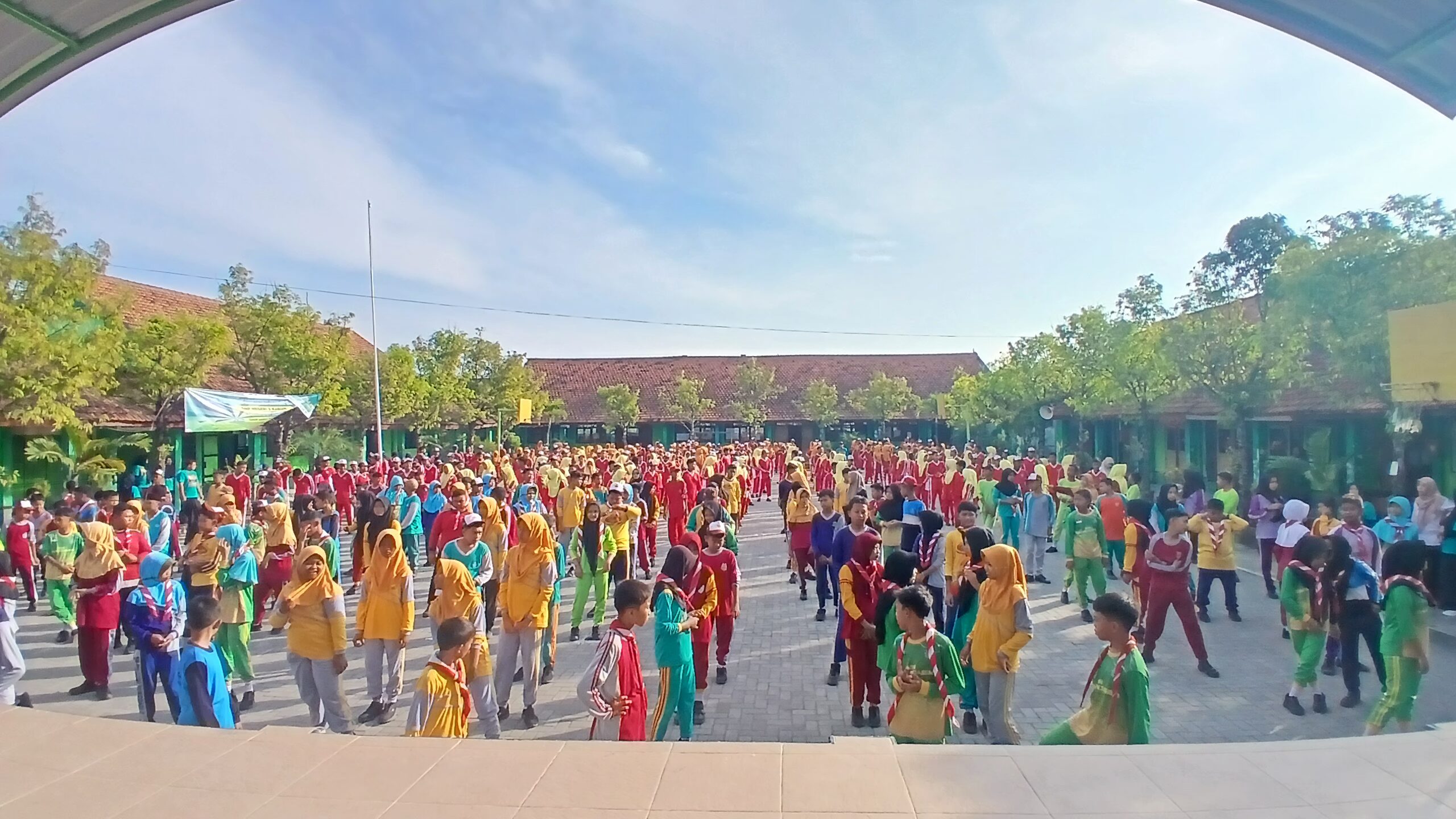 Kegiatan Hari Anak Nasional di SMP Negeri 2 Kabuh